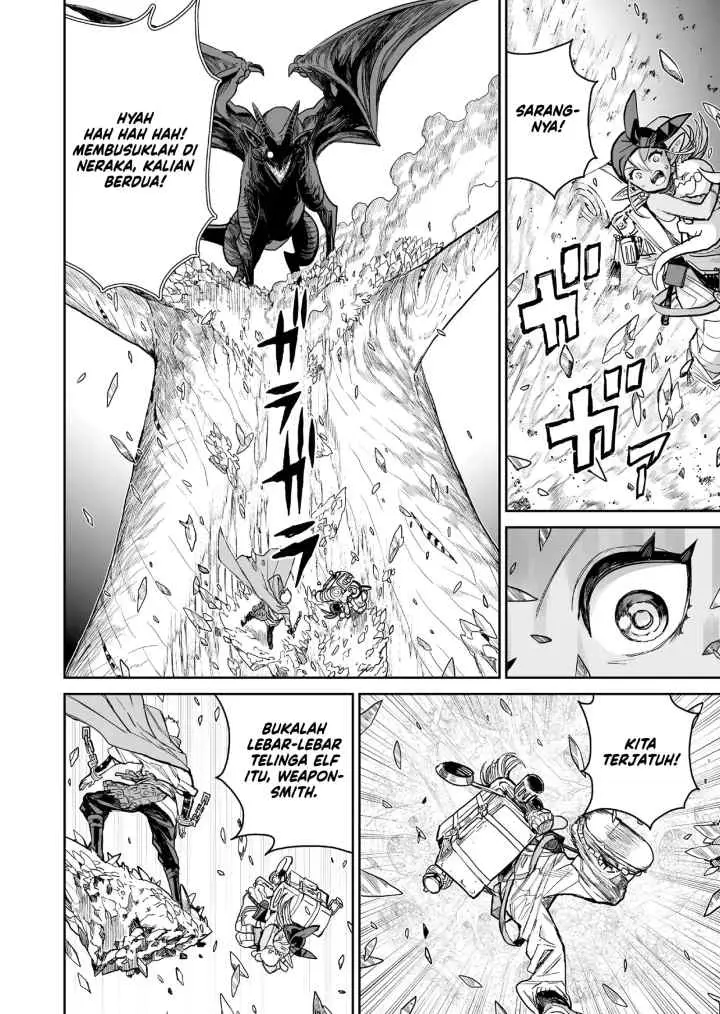 Abandoned: The Hero Who's So Strong He Breaks Every Weapon, and the Elf Weaponsmith chapter 5 halaman 7