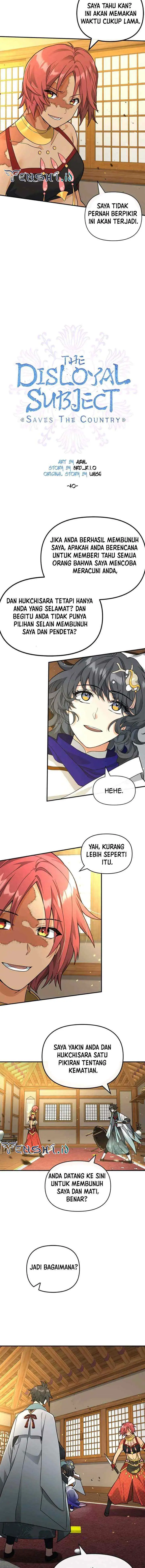 Treacherous Subject Saves the Country chapter 40 halaman 5