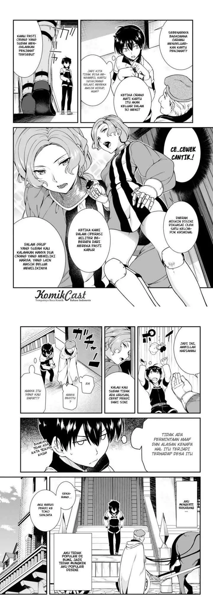 Isekai Meikyuu de Harem wo chapter 3.1 halaman 7