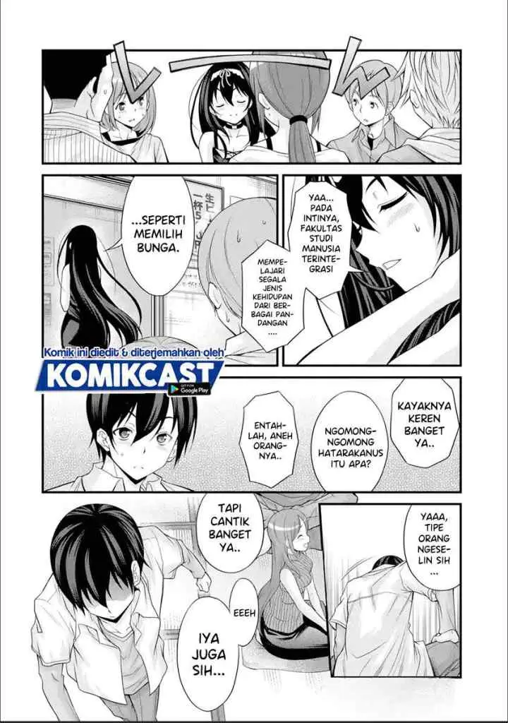 Kirei na Kurokami no Takashina-san (Mushoku) to Tsukiau Koto ni Natta chapter 1.2 halaman 7
