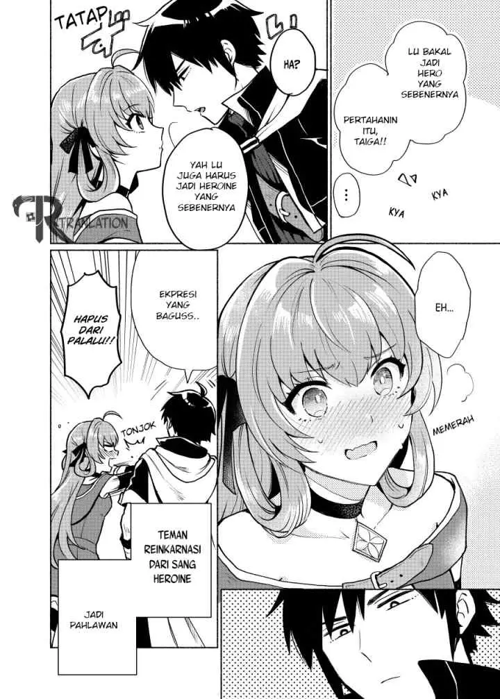 Tensei Shitara Ore ga Heroine de Aitsu ga Yuusha datta chapter 1 halaman 9