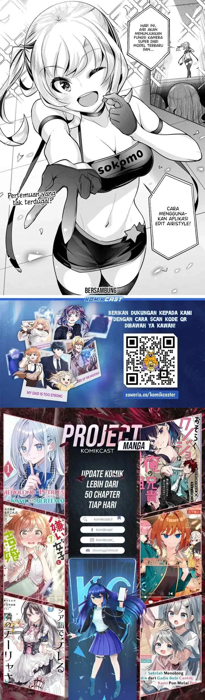 A Neat and Pretty Girl at My New School Is a Childhood Friend Who I Used To Play With Thinking She Was a Boy chapter 27 halaman 17