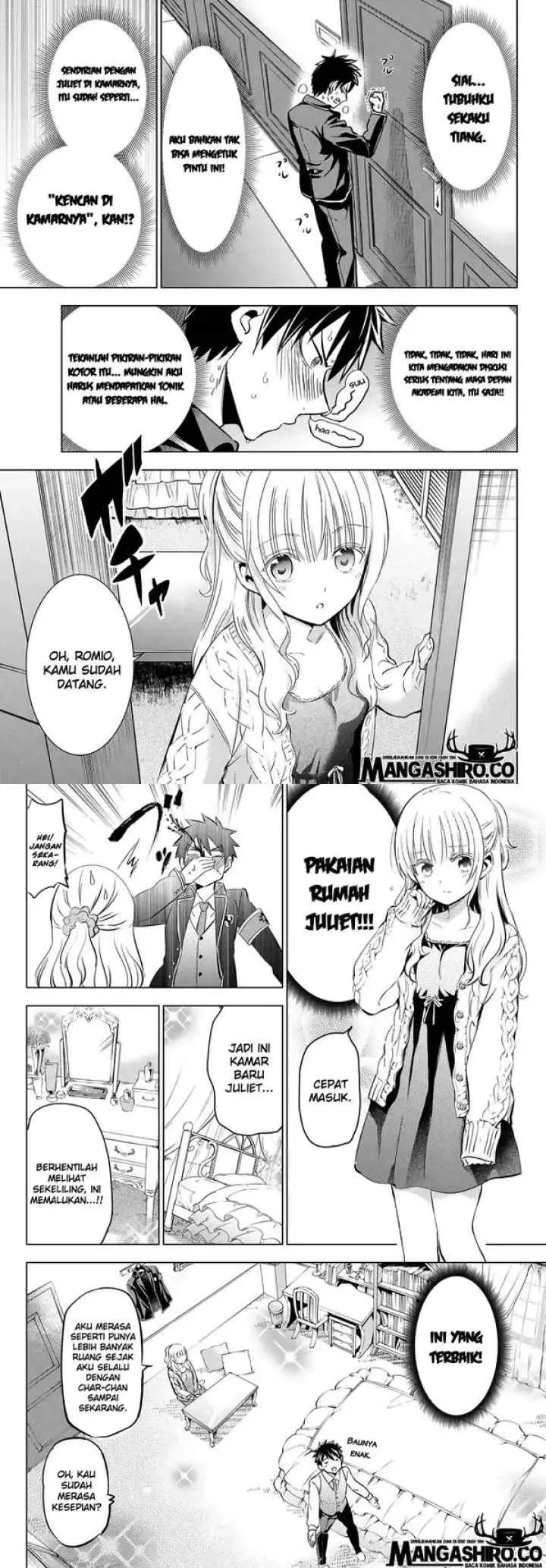 Kishuku Gakkou no Juliet chapter 98 halaman 4