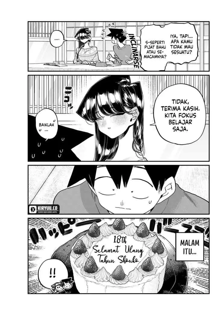 Komi-san wa Komyushou Desu chapter 491 halaman 4