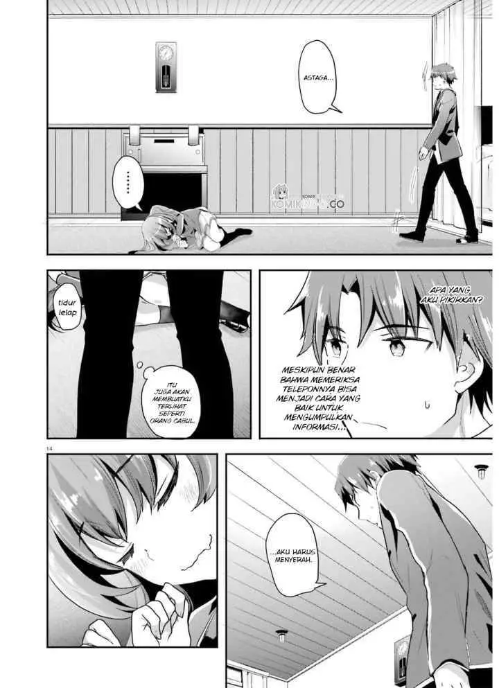 Youkoso Jitsuryoku Shijou Shugi no Kyoushitsu e chapter 46 halaman 13