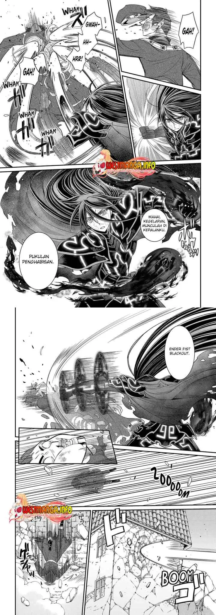 Shikkoku Tsukai no Saikyo Yusha Nakama Zen'in ni Uragira Retanode Saikyo no Mamono chapter 55 halaman 6