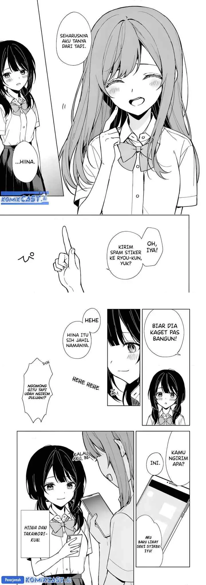 Chikan Saresou ni Natteiru S-kyuu Bishoujo wo Tasuketara Tonari no Seki no Osanajimi datta chapter 73 halaman 10