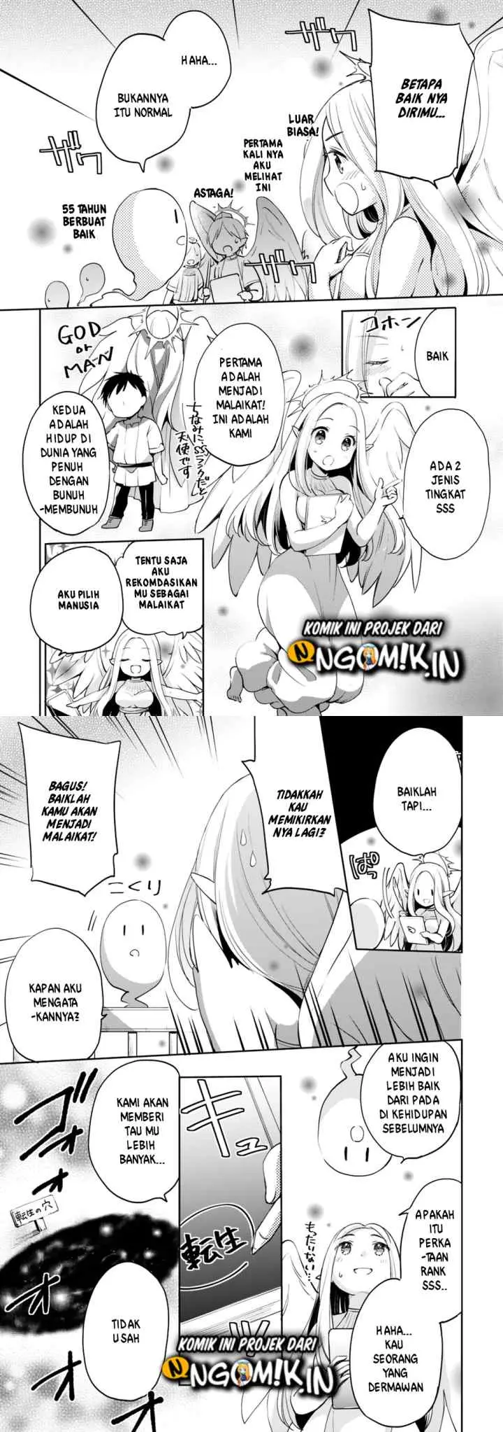 Zennin Ossan, Umarekawattara SSS Rank Jinsei ga Kakutei shita chapter 1 halaman 5