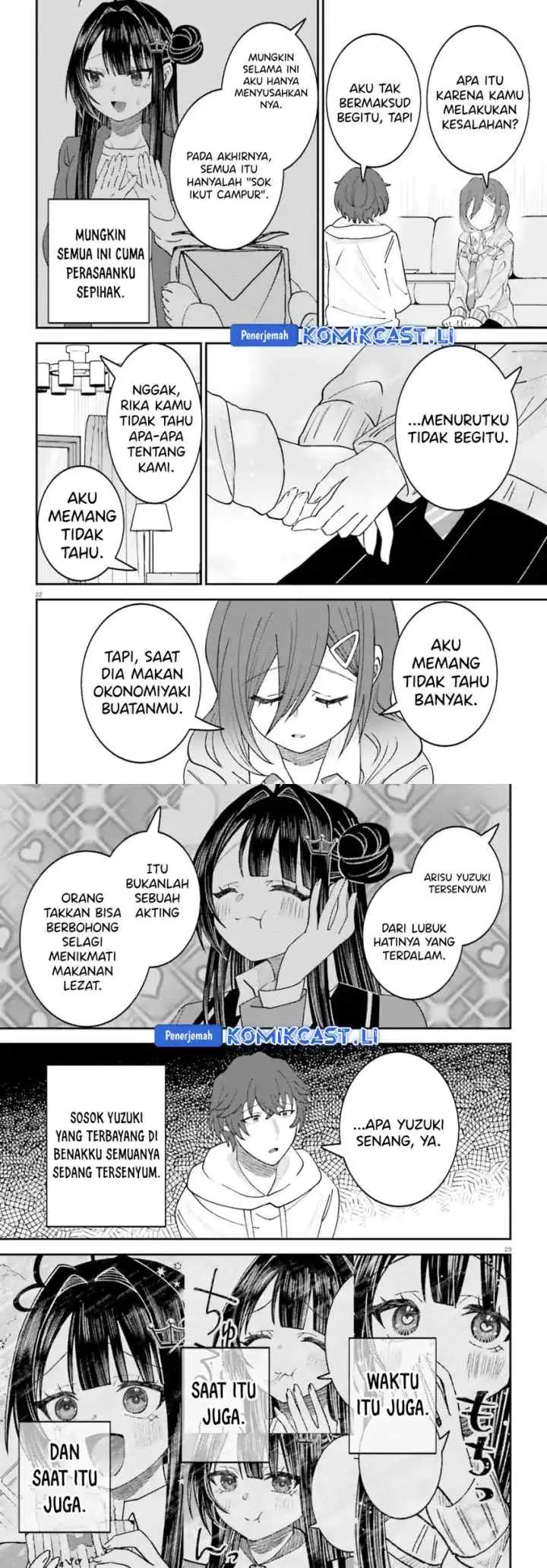 Ore no Haitoku Meshi o Onedari Sezu ni Irarenai, Otonari no Top Idol-sama chapter 12 halaman 12