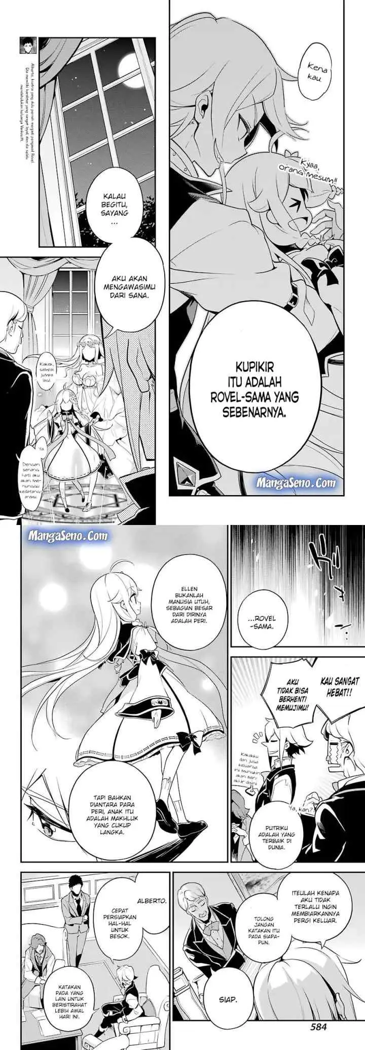 Chichi wa Eiyuu Haha wa Seirei Musume no Watashi wa Tenseisha chapter 4 halaman 6