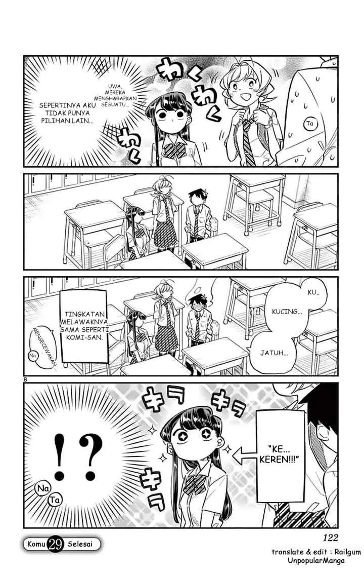 Komi-san wa Komyushou Desu chapter 29 halaman 8