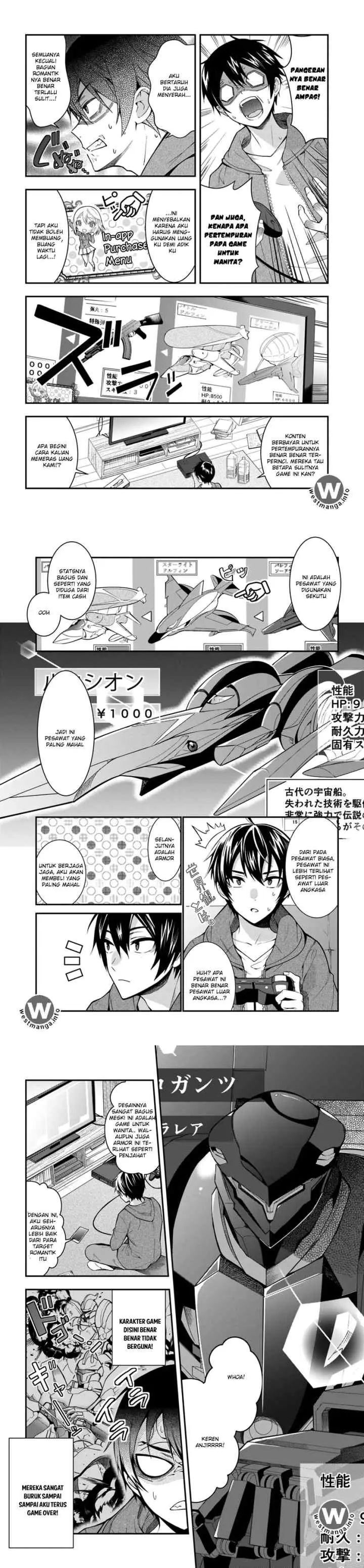 Otome Game Sekai wa Mob ni Kibishii Sekai Desu chapter 1 halaman 6