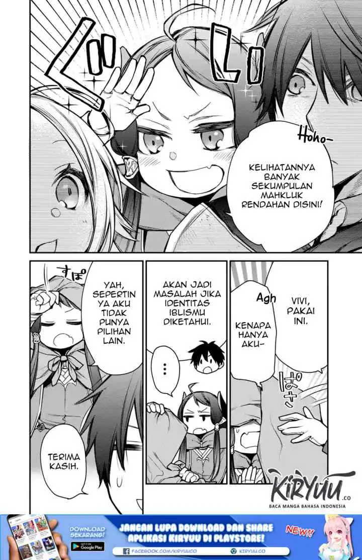 Saikyou no Madoshi. Hisa ni Ya wo Ukete Shimatta no de Inaka no Eihei ni Naru chapter 8.2 halaman 16