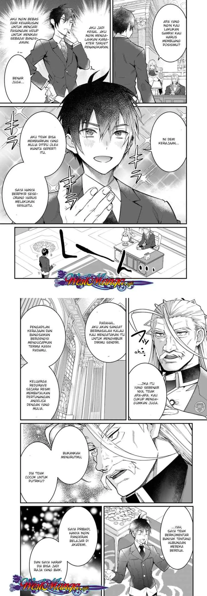 Otome Game Sekai wa Mob ni Kibishii Sekai Desu chapter 12.1 halaman 11