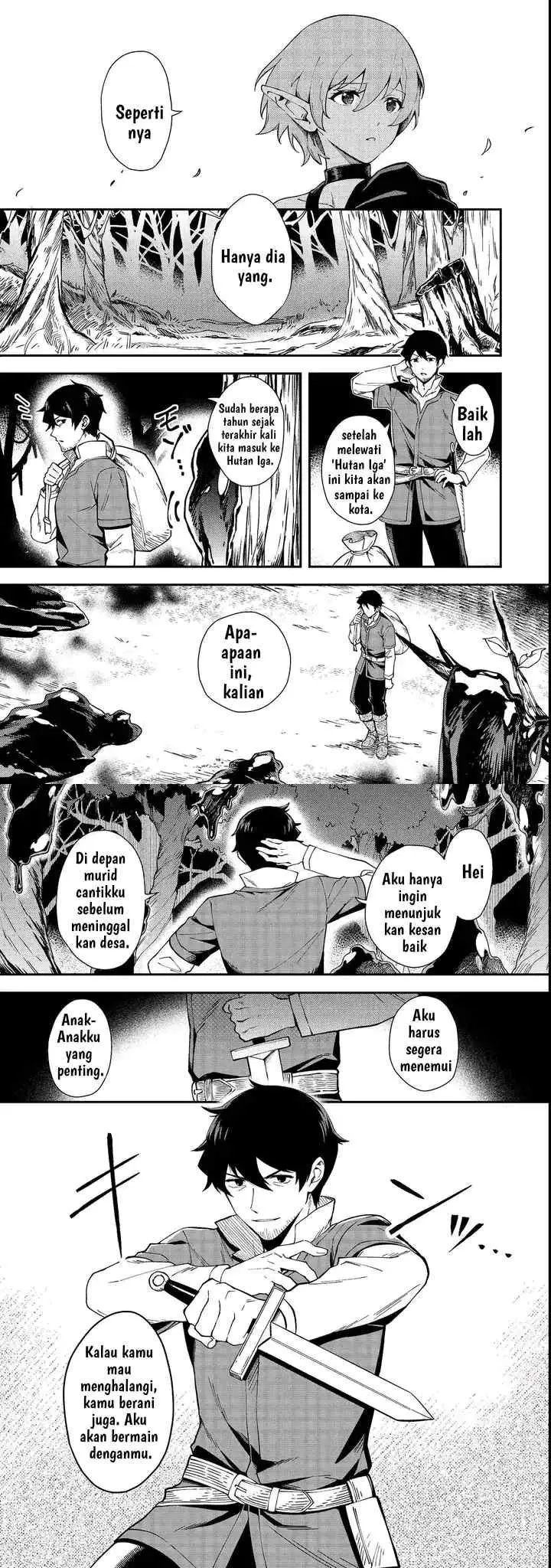 Hirotta Dorei-tachi ga Tabi datte Haya Juunen, Naze ka Ore ga Densetsu ni Natteita chapter 1 halaman 18
