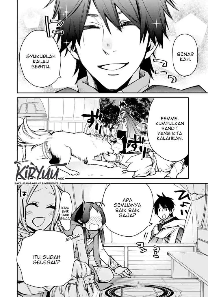 Saikyou no Madoshi. Hisa ni Ya wo Ukete Shimatta no de Inaka no Eihei ni Naru chapter 8.2 halaman 7