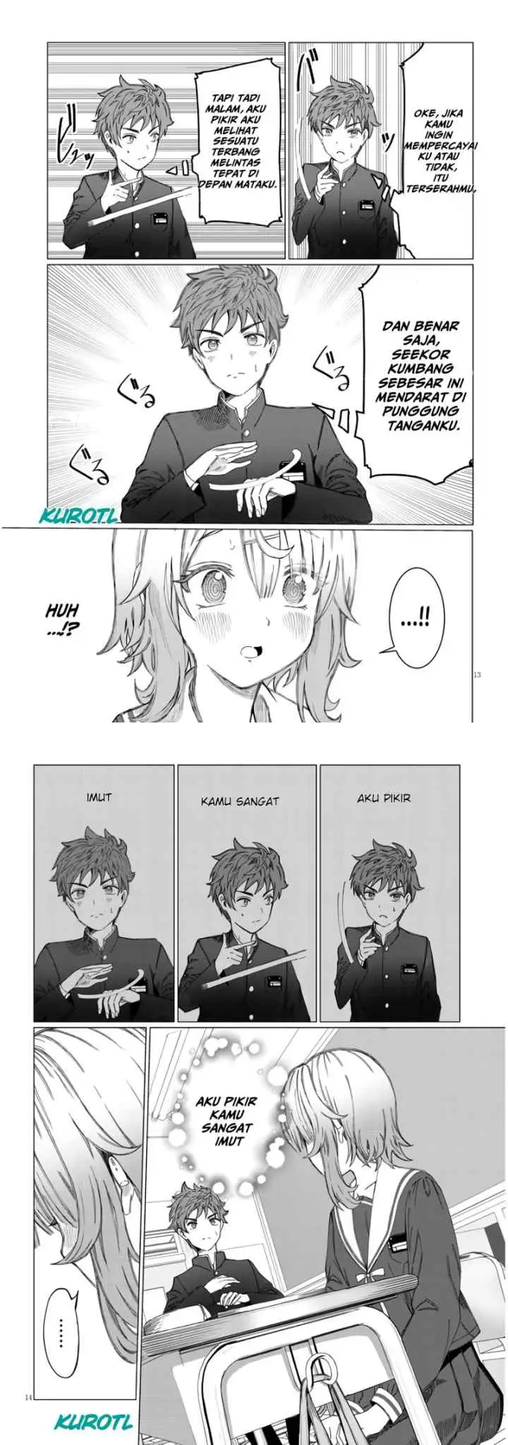 Kimi wa Yakamashi Tojite yo Kuchi wo! chapter 1 halaman 9