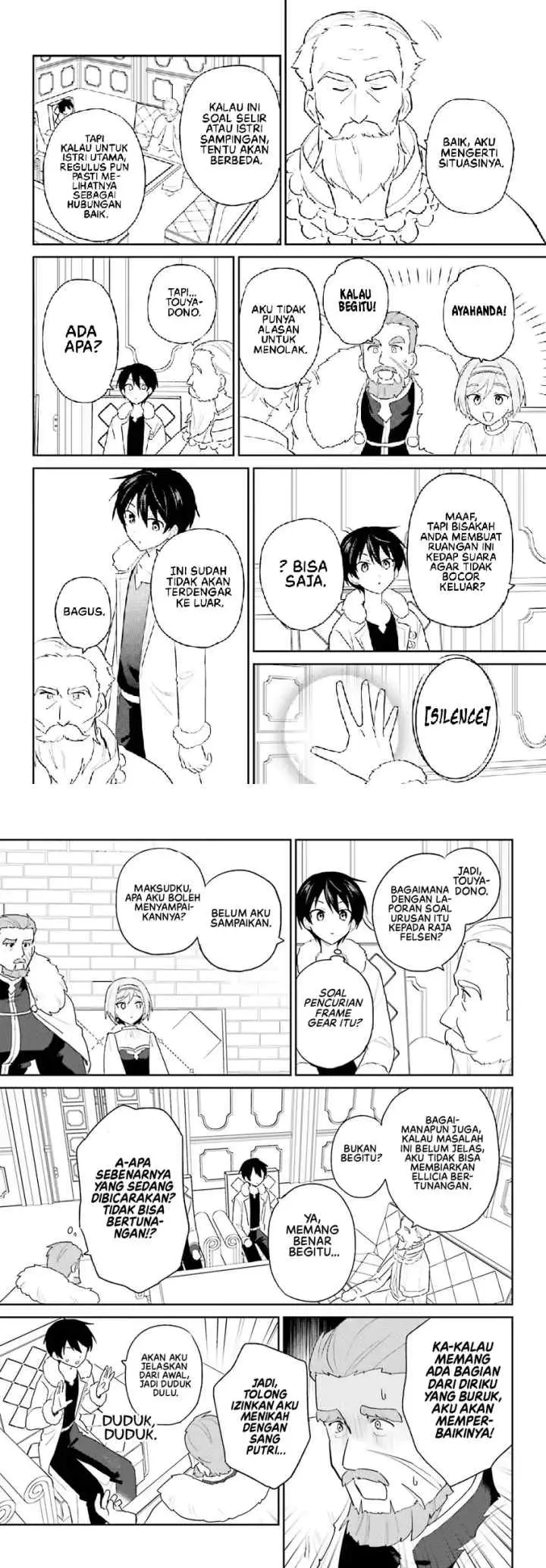 Isekai wa Smartphone to Tomo ni chapter 108 halaman 11