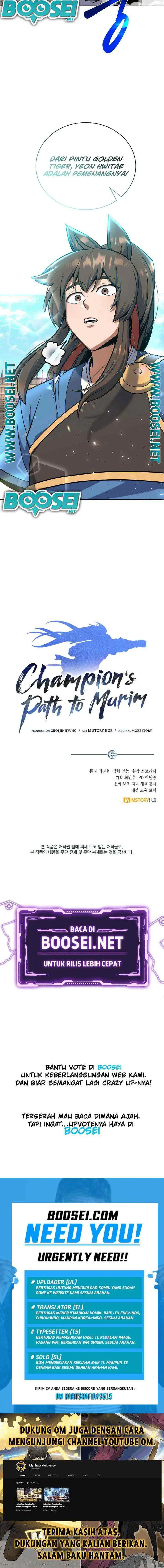 Champion's Path to Murim chapter 28 halaman 16