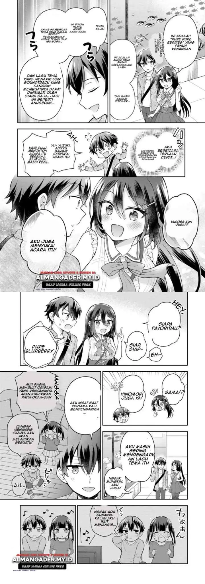Tonari no Seki no Inkya Joshi ga Oshi Utaite Datta - Ore no Kyoku wo Uttatekure! chapter 4.1 halaman 8