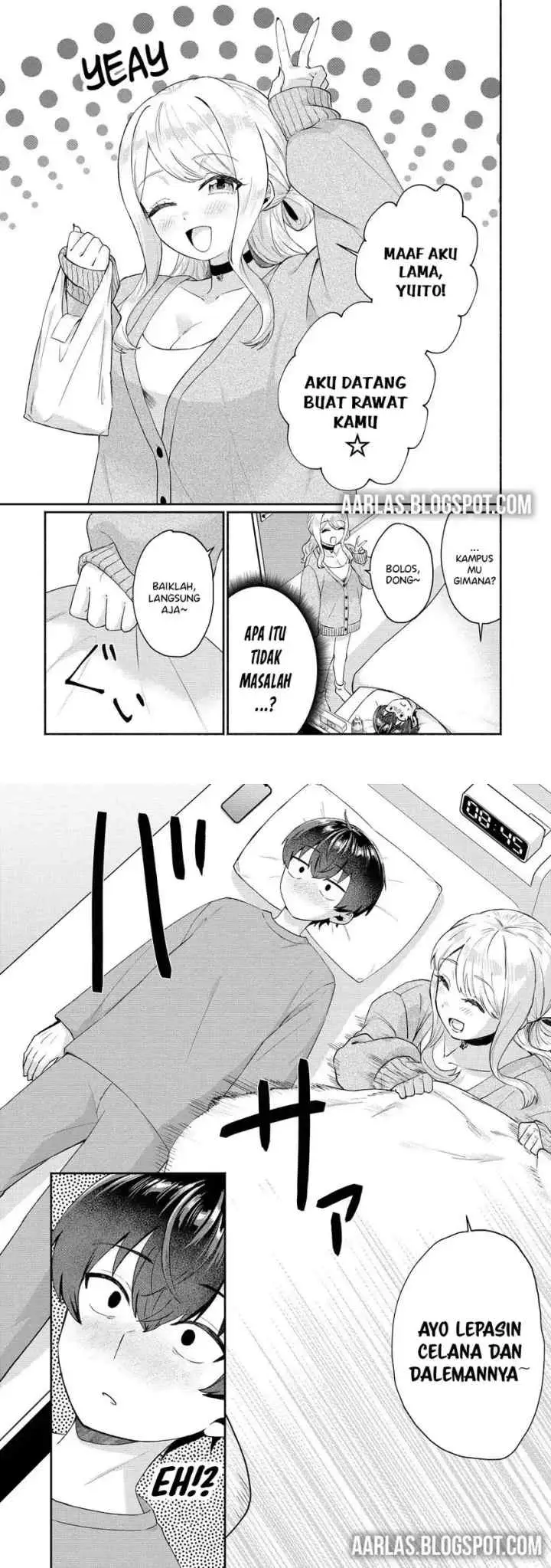 Douyara Ore wa Imadoki Gal na Toshiue Osananajimi kara Gekiomo Kanjou wo Mukerareteiru Rashii chapter 8 halaman 11