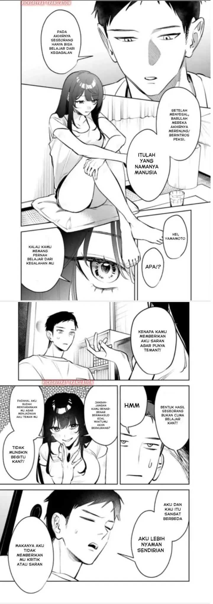 Koko Jidai ni Gomandatta Jou sama to no Dousei Seikatsu wa Igaito Igokochi ga Warukunai chapter 27 halaman 4