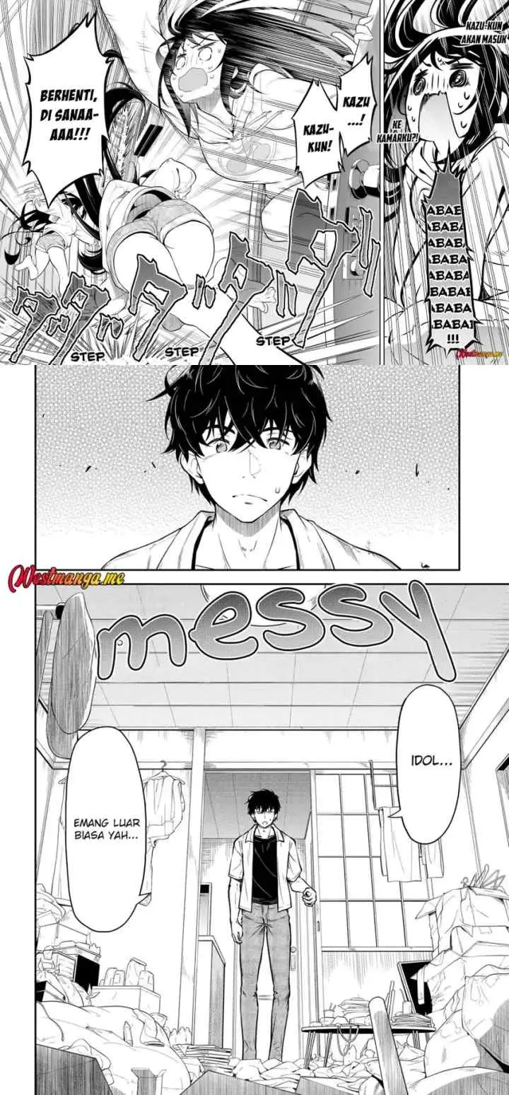Kokuminteki Idol ni natta Osananajimi ga, Boro Apartment ni Sunderu Ore no Tonari ni Hikkoshite Kita Ken chapter 7 halaman 16