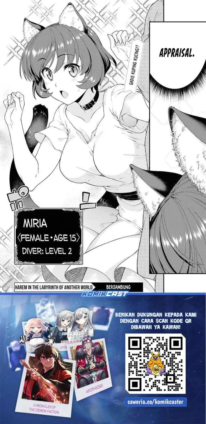 Isekai Meikyuu de Harem wo chapter 101 halaman 16