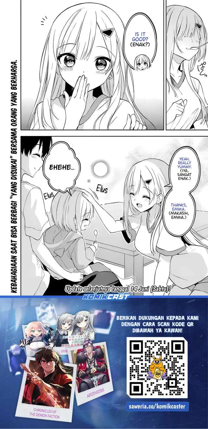 Maigo ni Natteita Youjo o Tasuketara, Otonari ni Sumu Bishoujo Ryuugakusei ga Ie ni Asobi ni Kuru You ni Natta Ken ni Tsuite chapter 20 halaman 18