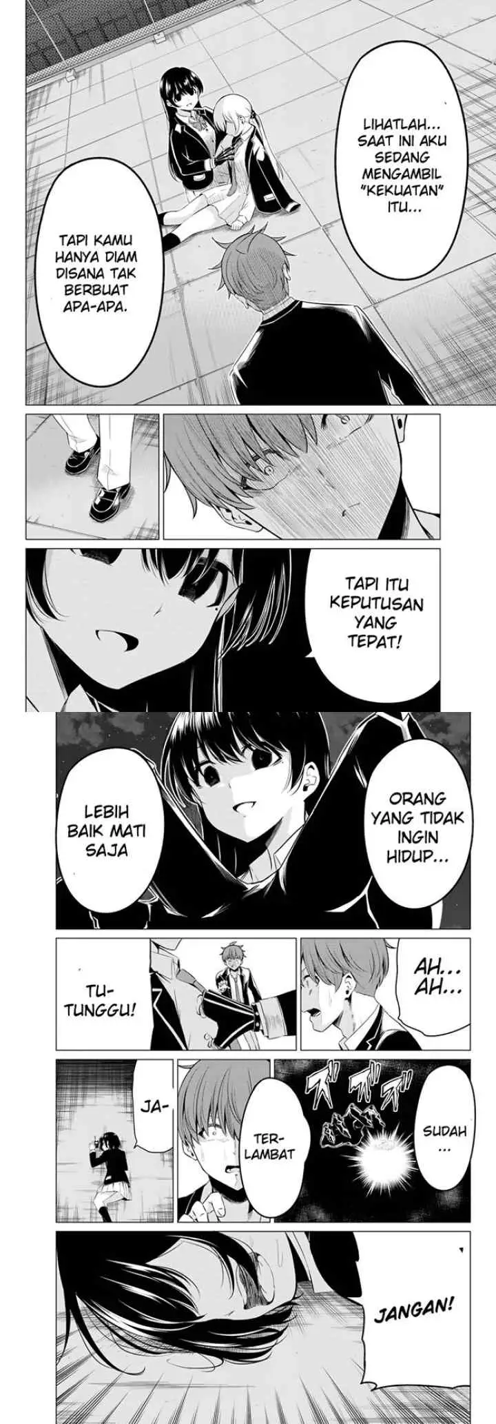Sekai ka Kanojo ka Erabenai chapter 36 halaman 4