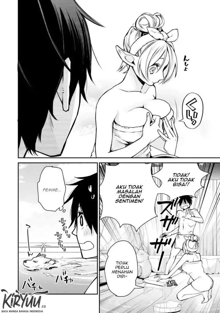 Saikyou no Madoshi. Hisa ni Ya wo Ukete Shimatta no de Inaka no Eihei ni Naru chapter 10.2 halaman 4