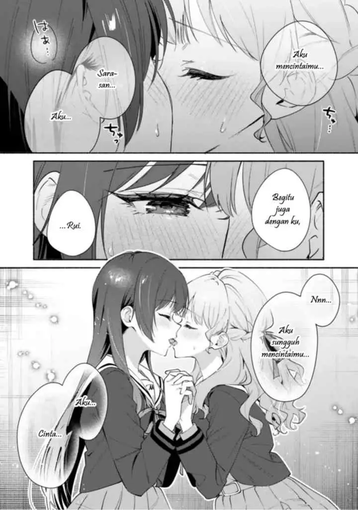 A Yuri Story About Breaking a Pretty Girl Who Keeps Insisting -I Won't Lose- Into Submission chapter 6 halaman 7