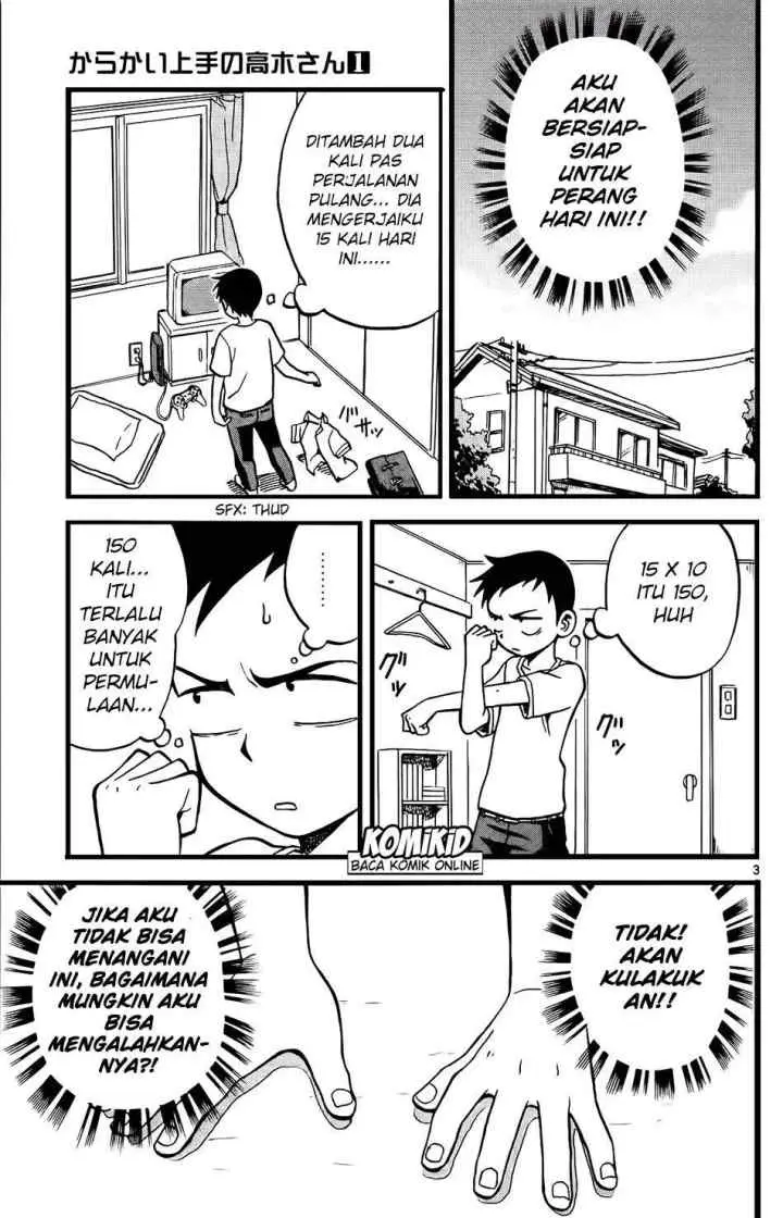 Karakai Jouzu no Takagi-san chapter 4 halaman 4