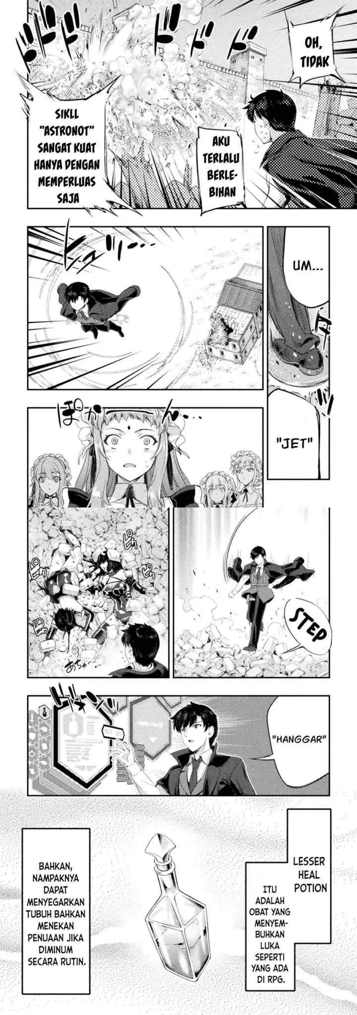 Astro King - Shoukan Yuusha dakedo Kakyuu Nintei sareta node Maid Harem o Tsukurimasu! chapter 14 halaman 9
