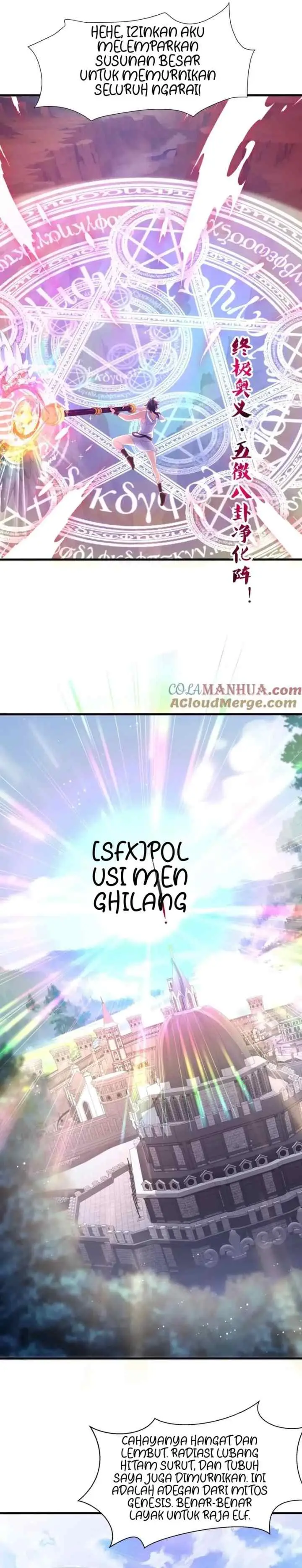 After Merging With the Goddess, I Am Invincible chapter 65 halaman 5