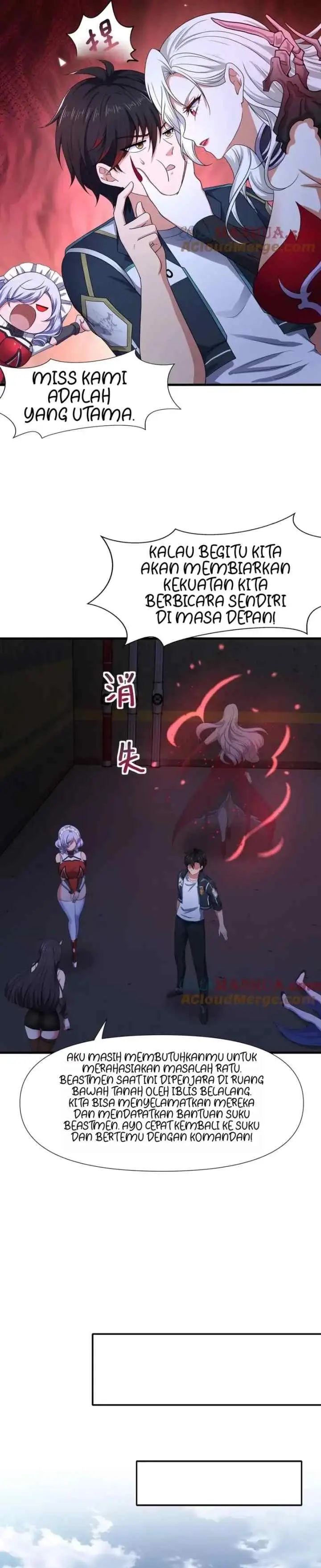 After Merging With the Goddess, I Am Invincible chapter 37 halaman 8