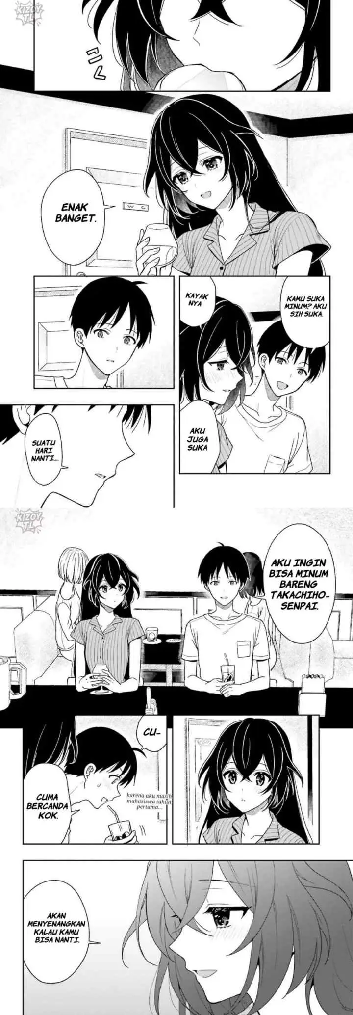 Takachiho Honoka-senpai ga SUKIde SUKIde Iroiro Gamandekinai chapter 6 halaman 8