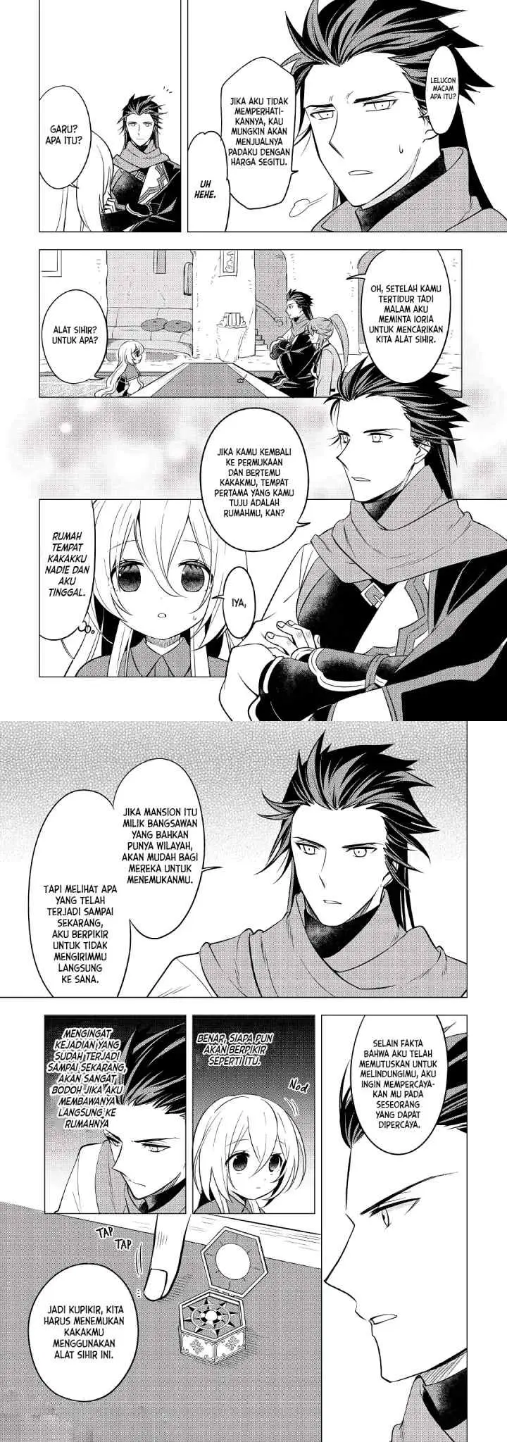 Tensei-saki wa Moumoku Youjo deshita: Zense no Kioku to Mahou wo Tayori ni Ikinobimasu chapter 7 halaman 4