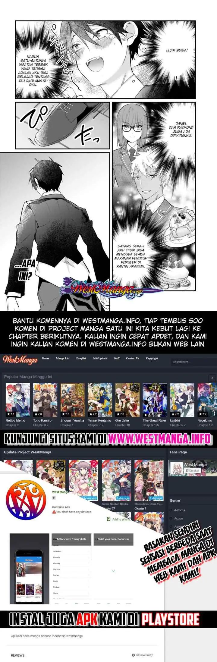 Otome Game Sekai wa Mob ni Kibishii Sekai Desu chapter 12.1 halaman 13