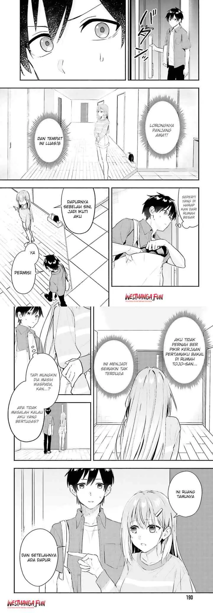 Kajidaikou no Arbeit wo Hajimetara Gakuen Ichi no Bishoujo no Kazoku ni Kiniirarechaimashita chapter 1 halaman 13