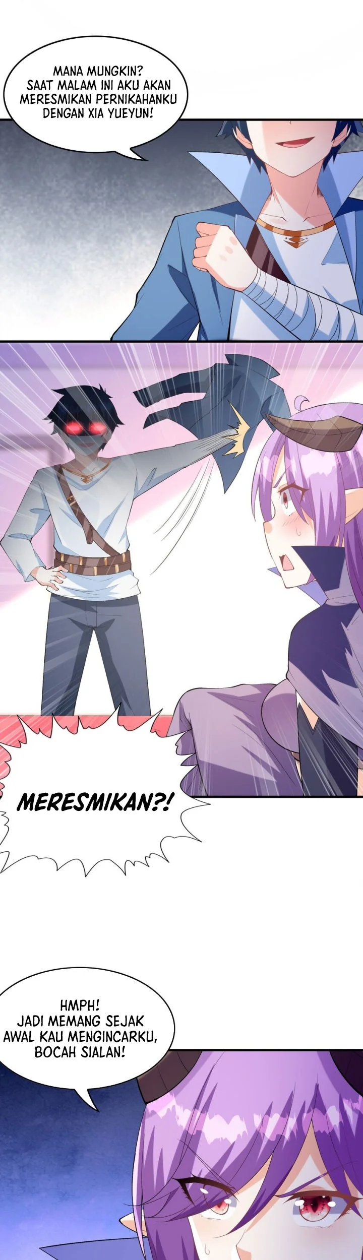 My Harem Is Entirely Female Demon Villains chapter 136 halaman 18