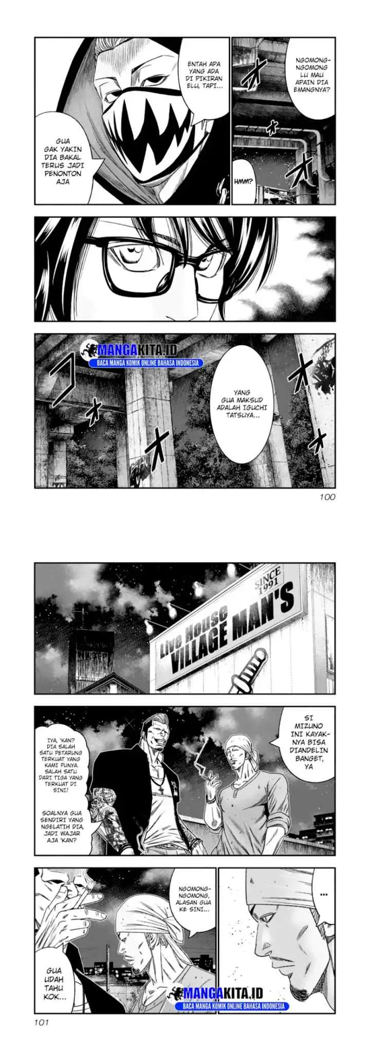 Out (Mizuta Makoto) chapter 106 halaman 10