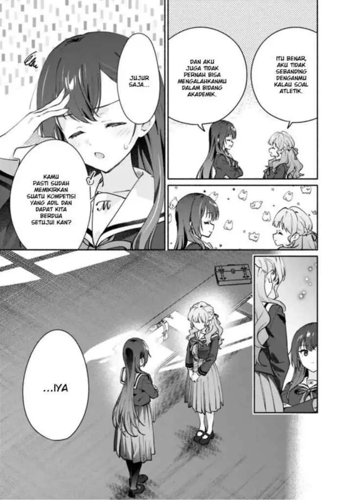 A Yuri Story About Breaking a Pretty Girl Who Keeps Insisting -I Won't Lose- Into Submission chapter 3 halaman 17