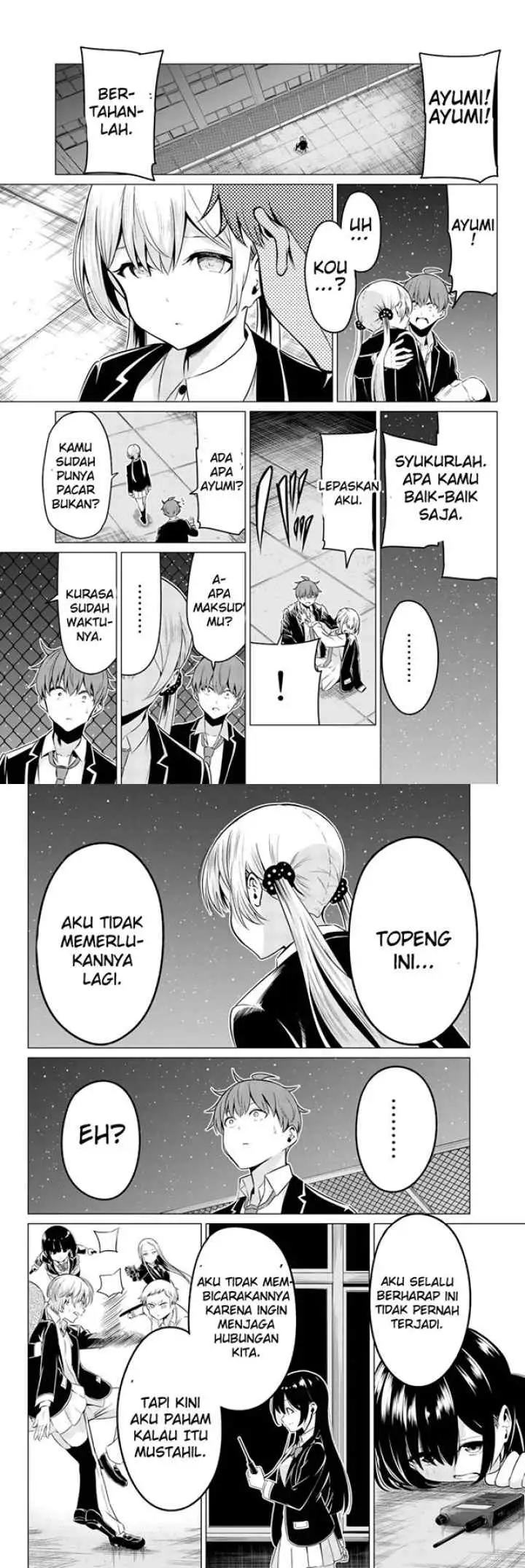 Sekai ka Kanojo ka Erabenai chapter 34 halaman 12