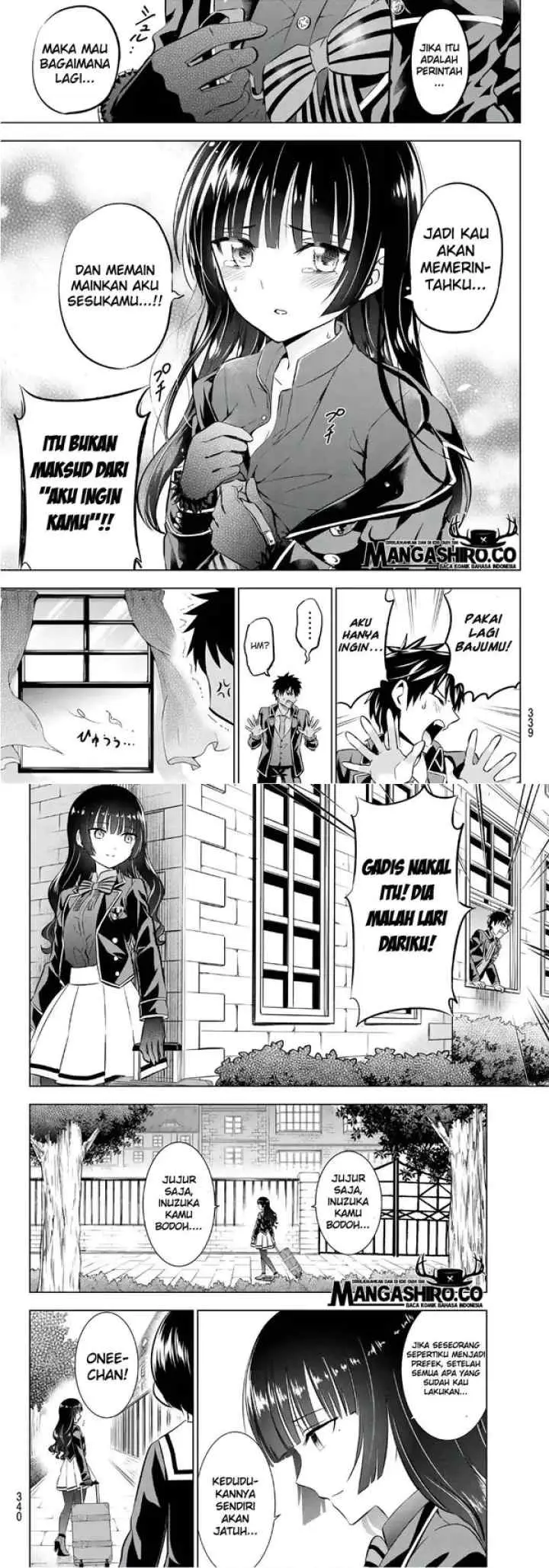 Kishuku Gakkou no Juliet chapter 90 halaman 9
