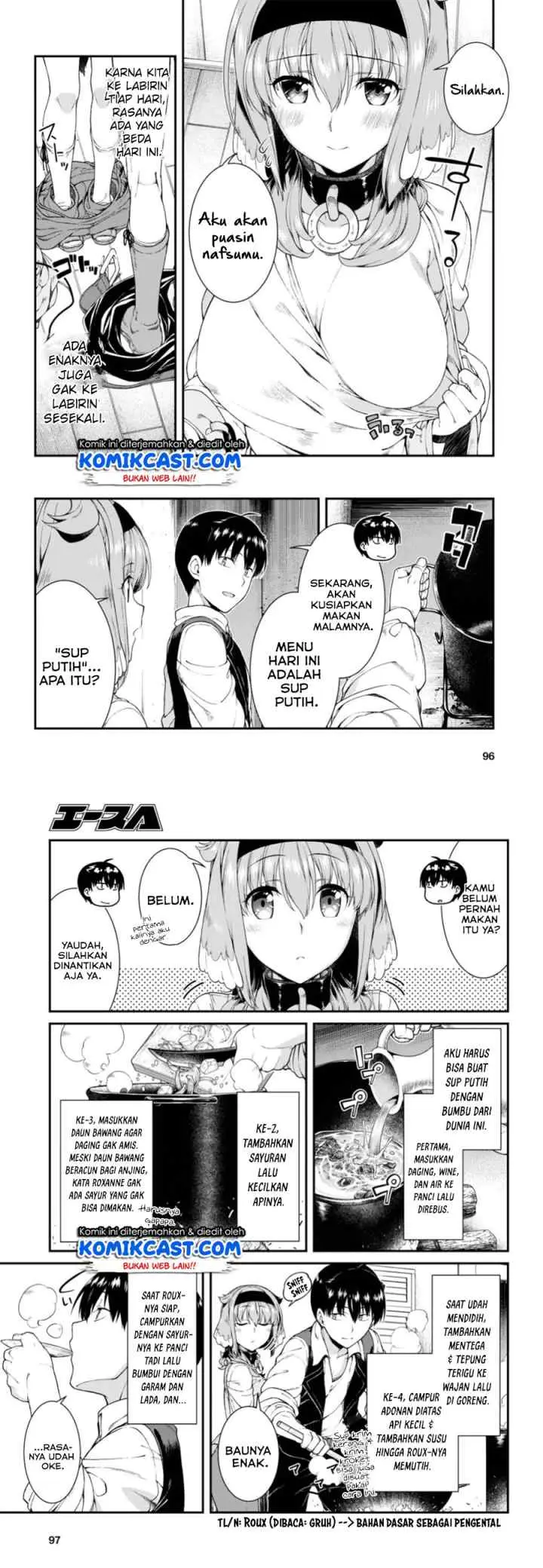 Isekai Meikyuu de Harem wo chapter 28 halaman 6