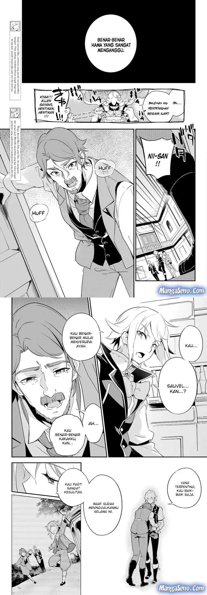 Chichi wa Eiyuu Haha wa Seirei Musume no Watashi wa Tenseisha chapter 3 halaman 4