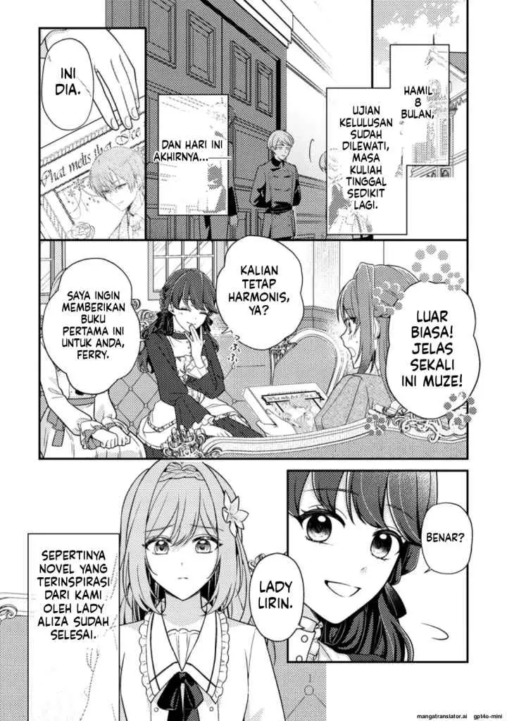 Heroine ga Kuru Mae ni Ninshin shimashita ~Tsunda Hazu no Akuyaku Reijou desuga, Douyara Chigau youdesu~ chapter 8.2 halaman 6