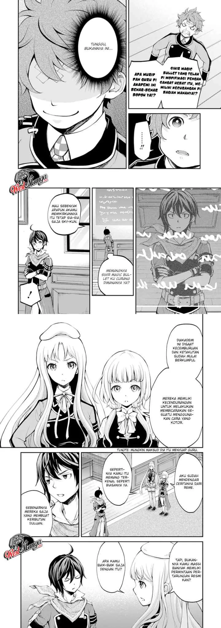 Saisoku Musou No B-Kyuu Mahou Tsukai: Ippatsu Utareru Mae Ni Senpatsu Uchikaesu! chapter 9 halaman 9
