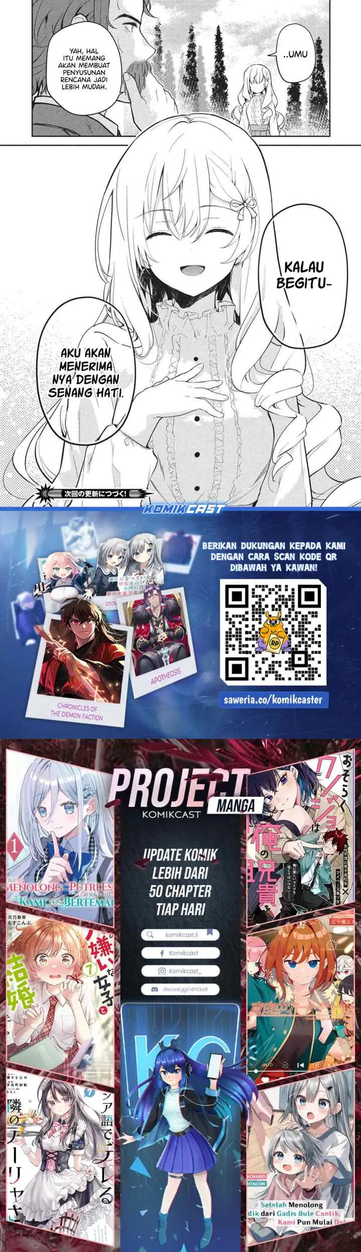 Saijo no Osewa ~Takane no Hana Darakena Meimon Kou de, Gakuin Ichi no Ojou-sama (Seikatsu Noryoku Kaimu) o Kagenagara Osewa suru Koto ni Narimashita~ chapter 30 halaman 12